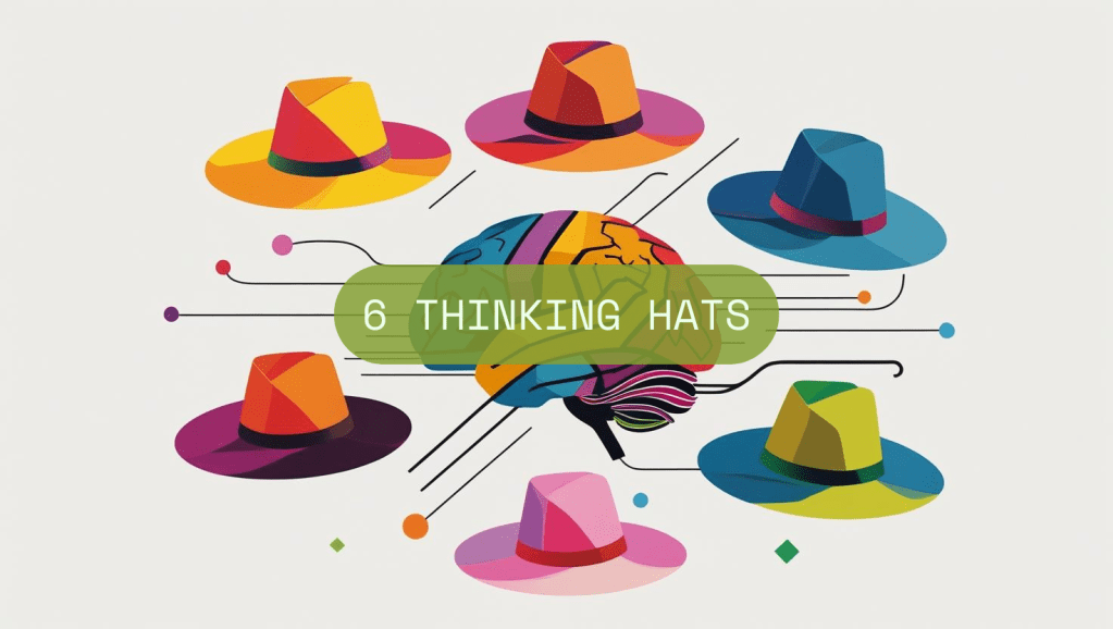 6 CAPPELLI PER&nbsp;PENSARE