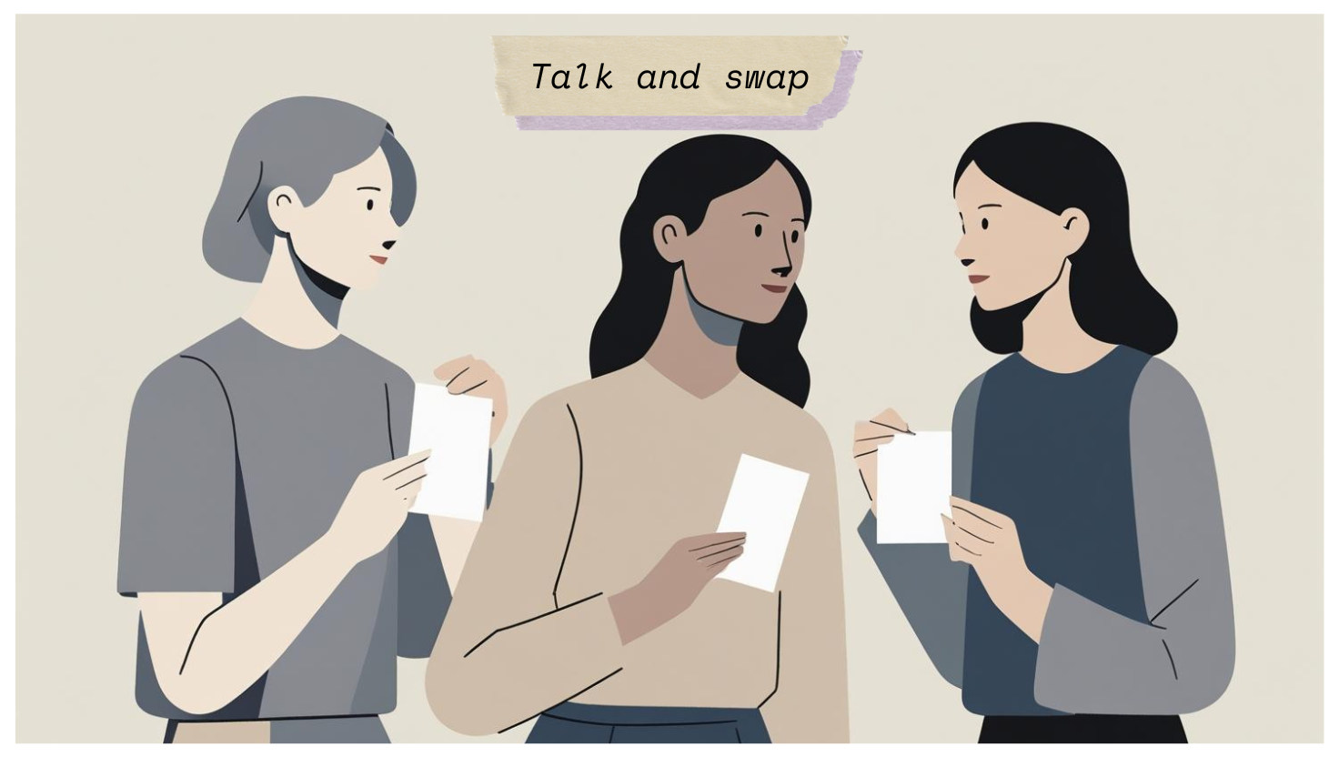 Attività comunicativa: TALK AND SWAP